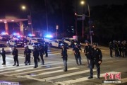 玉溪约200名海军陆战队士兵进驻洛杉矶 开始执行警戒守卫任务