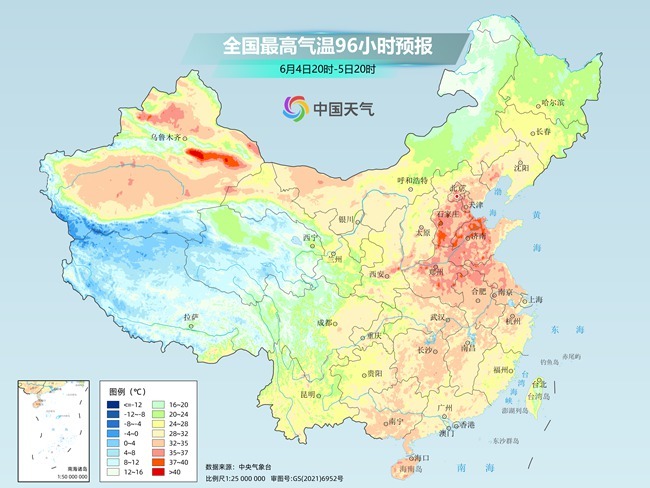 气温弹射(⭐)起飞！河北、河南、山东部分地区最高气温将超过38℃
